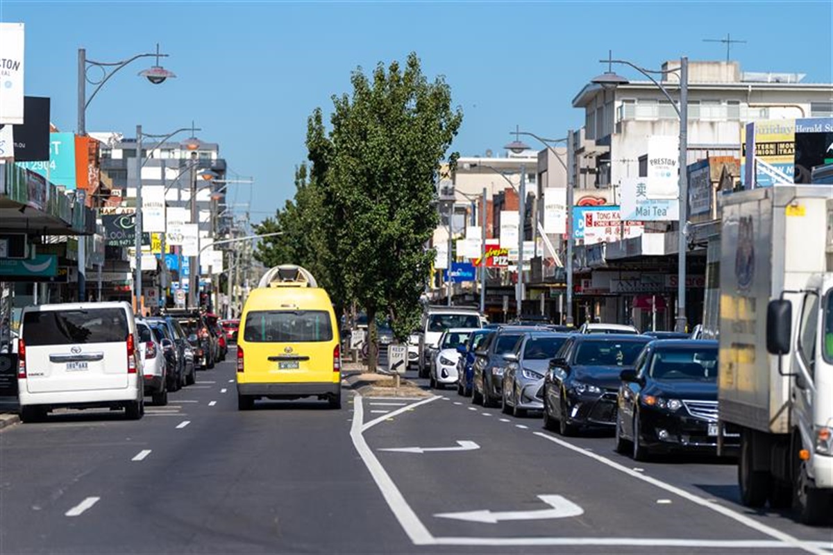 High Street Preston Streetscape Upgrade City of Darebin
