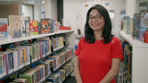 Library staff in the fiction section.jpg