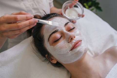 Beauty facial treatment