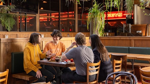 Group of people sitting at a table at the Keys.jpg