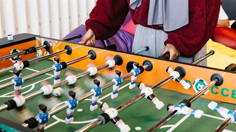 tabletop soccer