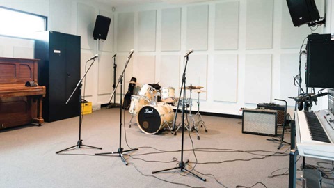 sound recording studio