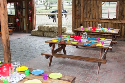 Party Barn Interior