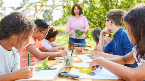 Image of children in a learning environment